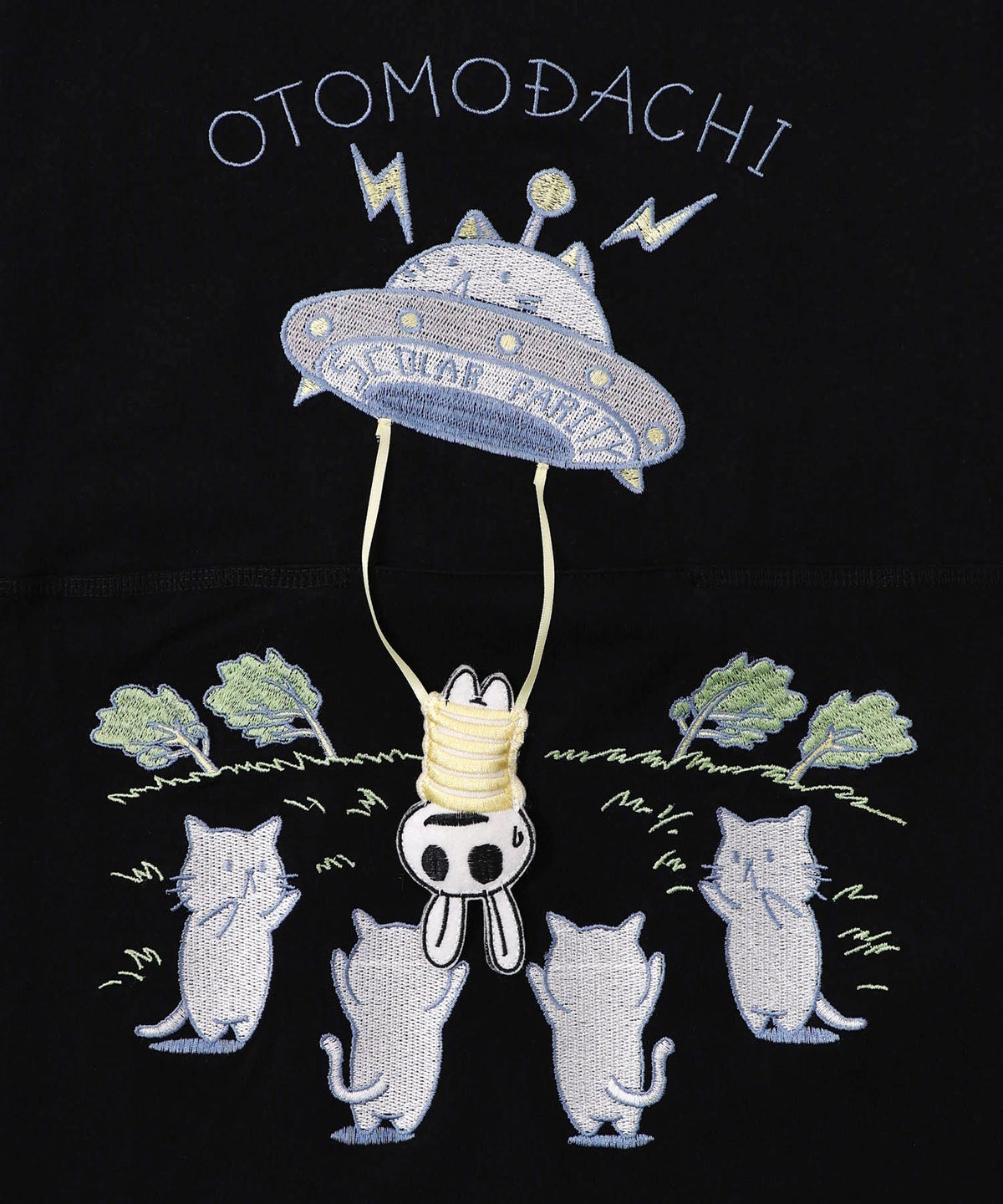 ネコ星へのご招待Tシャツ-11