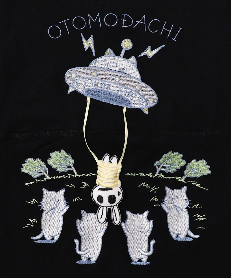 ネコ星へのご招待Tシャツ-11