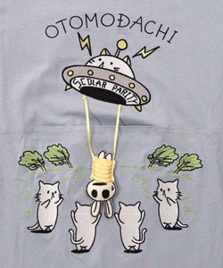 ネコ星へのご招待Tシャツ-13