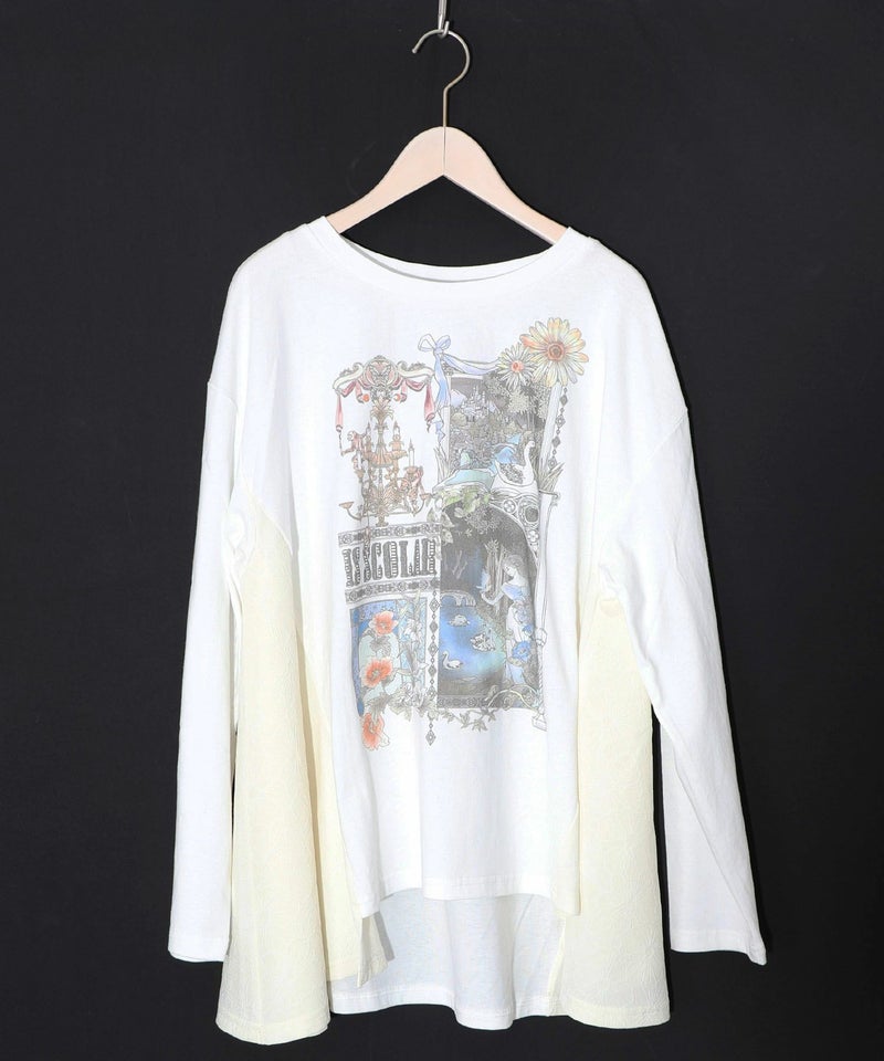 アンティークプリント柄チュニック-10