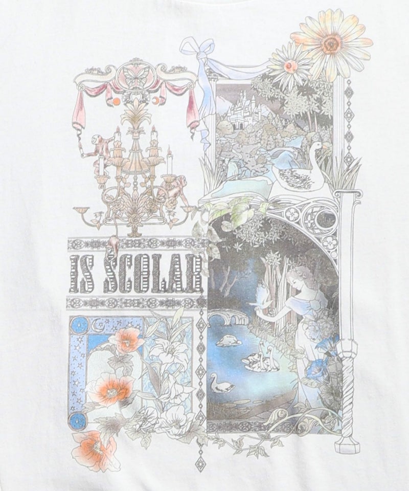 アンティークプリント柄チュニック-12