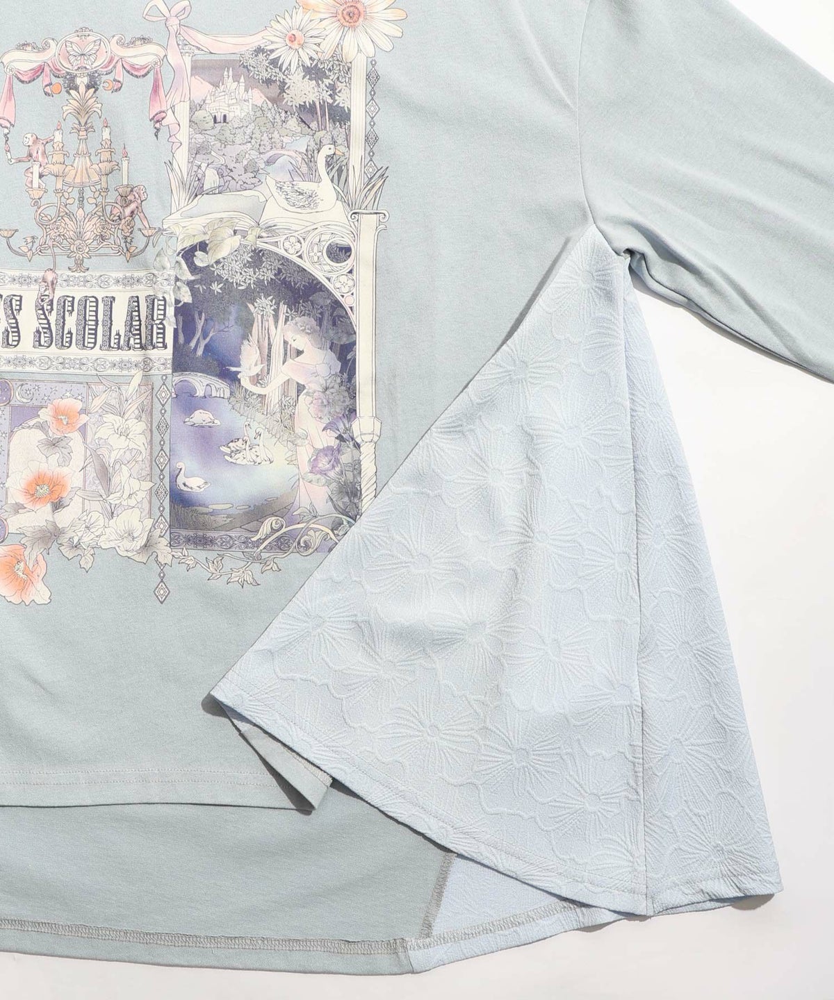 アンティークプリント柄チュニック-21