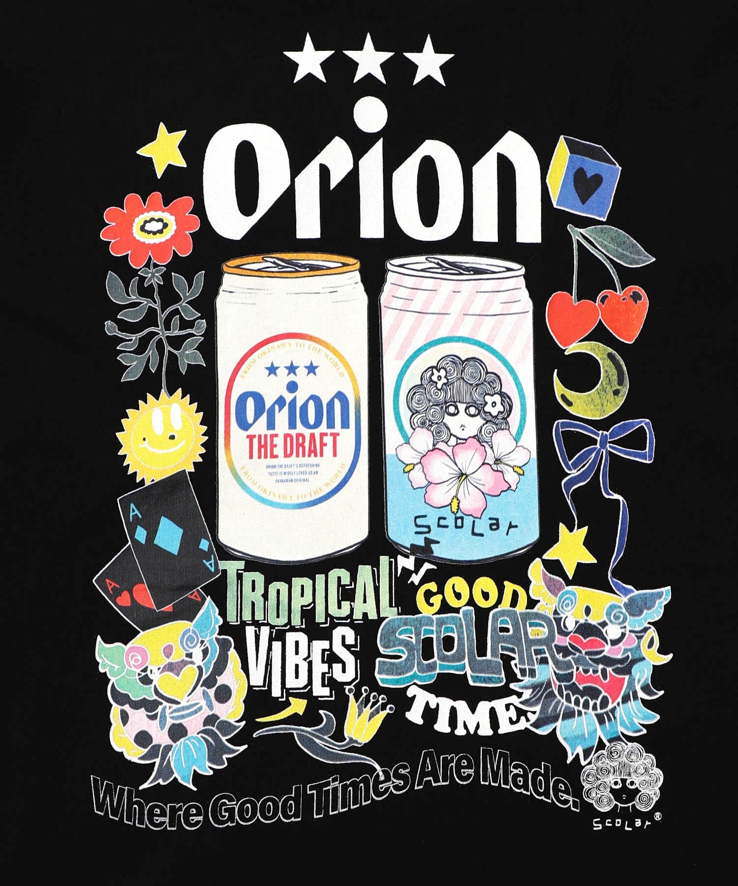 161675：orion×ScoLar sunshineトロピカルTシャツの通販-ScoLar