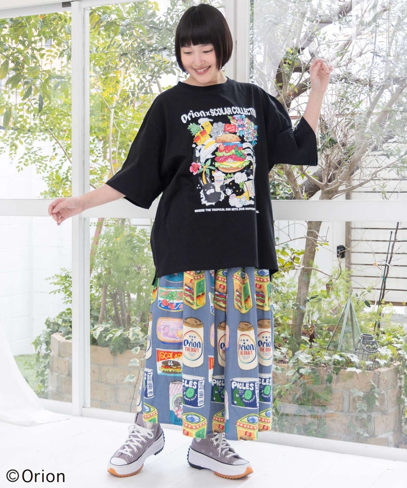 orion×ScoLar Happy Paradise Tシャツ-2