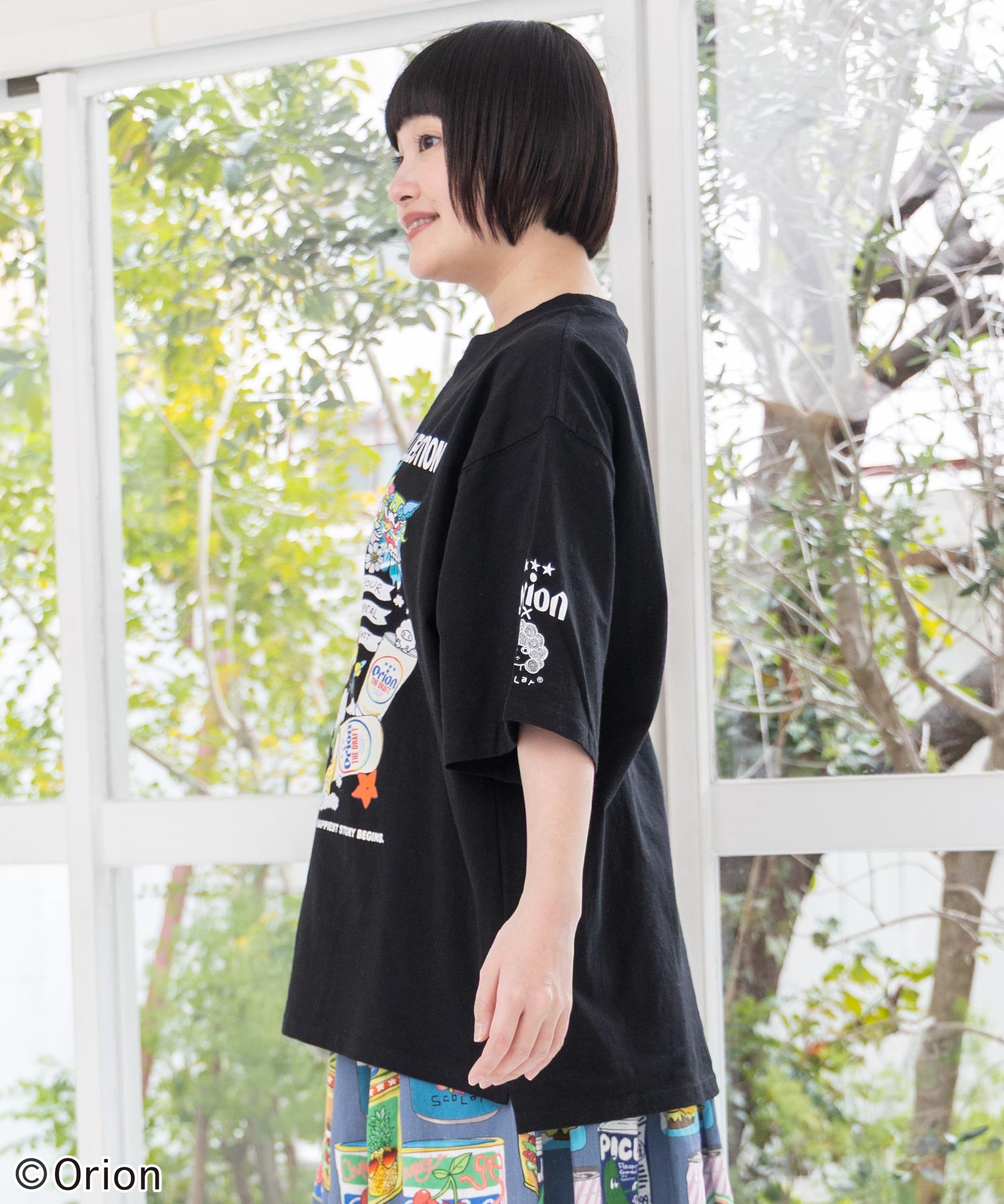 3月中旬頃発送予定】161676：orion×ScoLar Happy Paradise Tシャツの