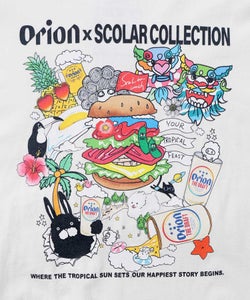 orion×ScoLar Happy Paradise Tシャツ-10
