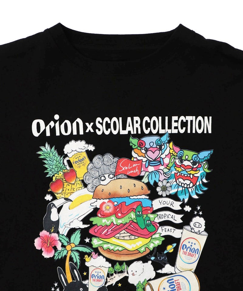 orion×ScoLar Happy Paradise Tシャツ-15