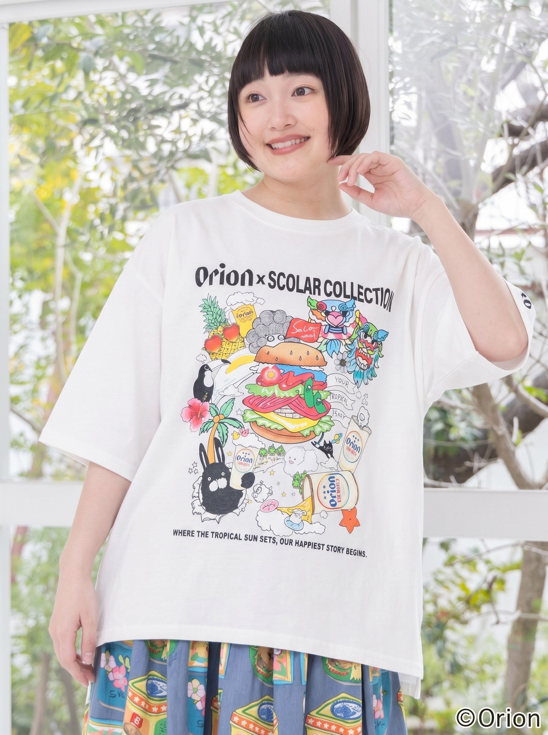 専用ページ 161676：orion×ScoLar Happy Paradise Tシャツの通販-ScoLar
