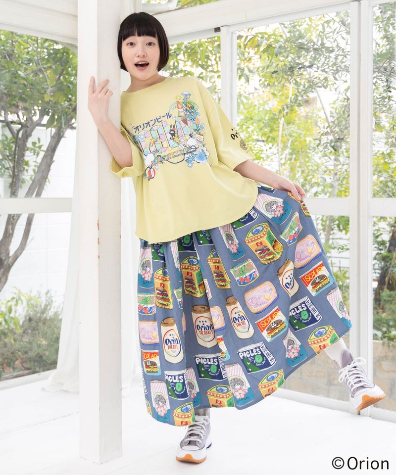 orion×ScoLar トロピカルアイランドTシャツ-2