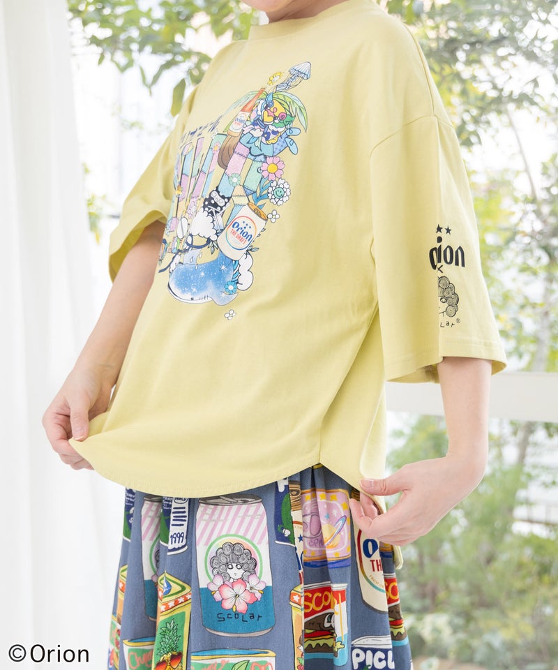 orion×ScoLar トロピカルアイランドTシャツ-8