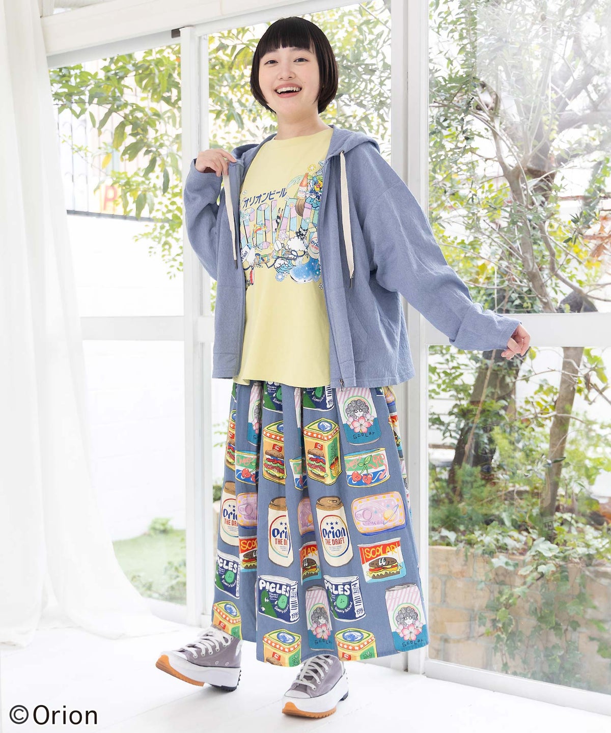 orion×ScoLar トロピカルアイランドTシャツ-9