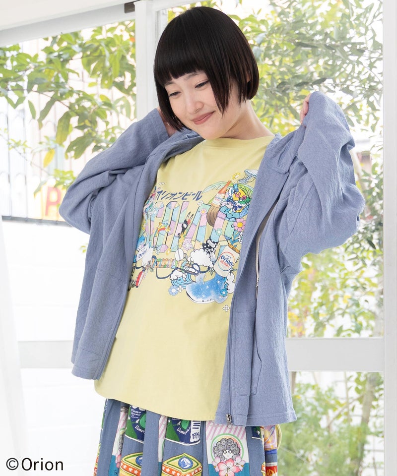 orion×ScoLar トロピカルアイランドTシャツ-10
