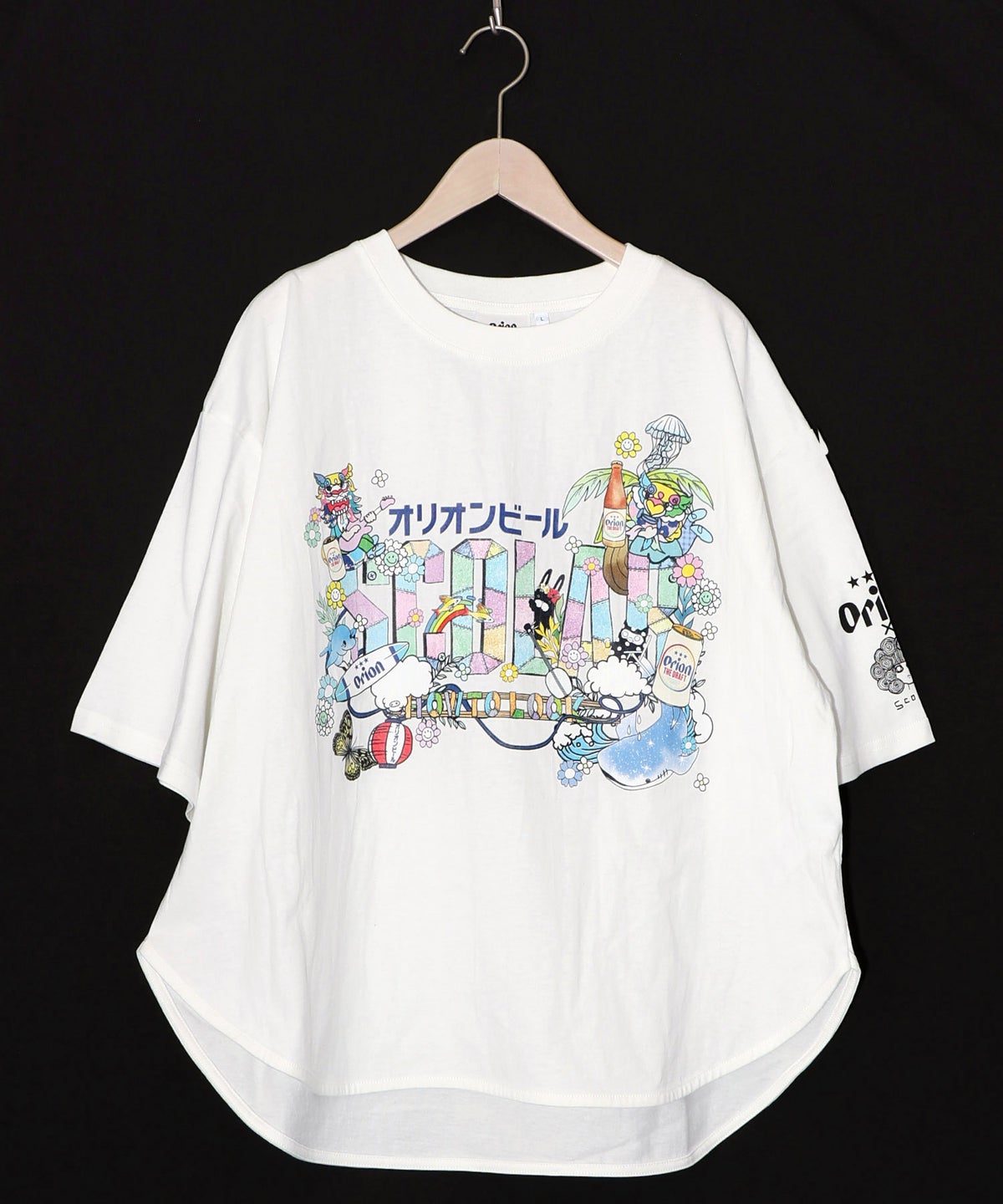 orion×ScoLar トロピカルアイランドTシャツ-11