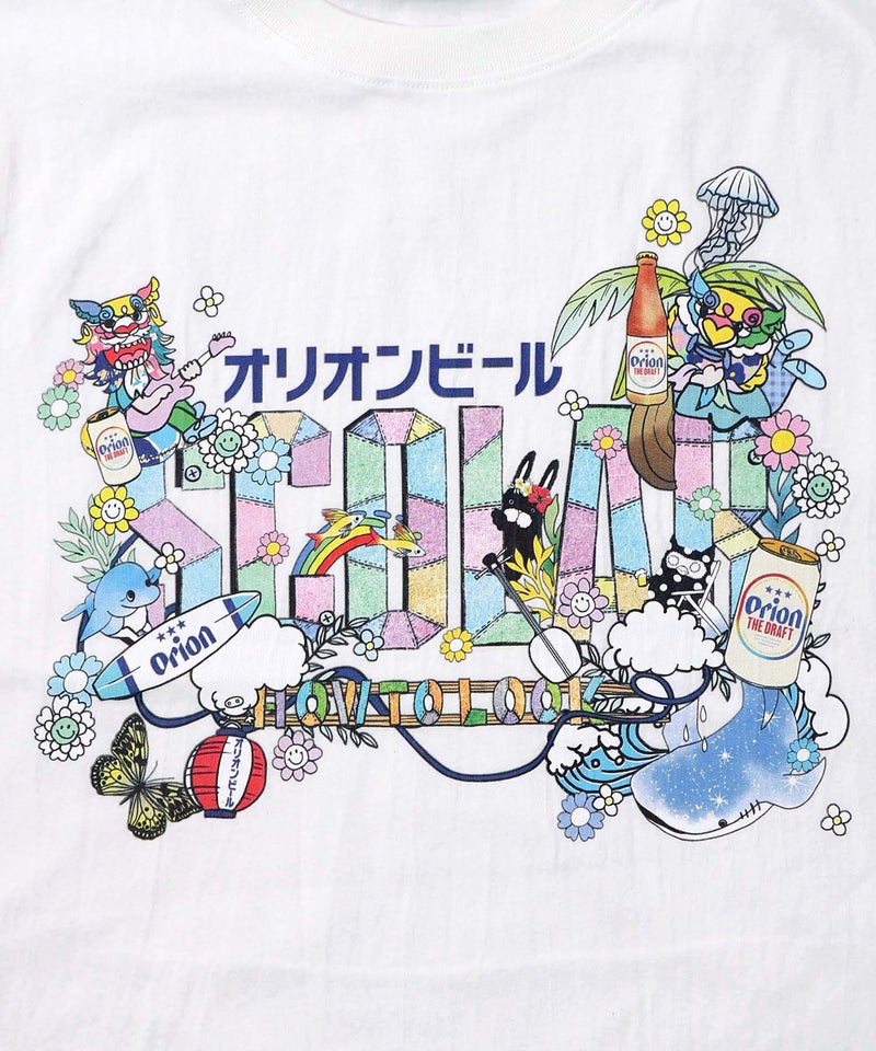 orion×ScoLar トロピカルアイランドTシャツ-13