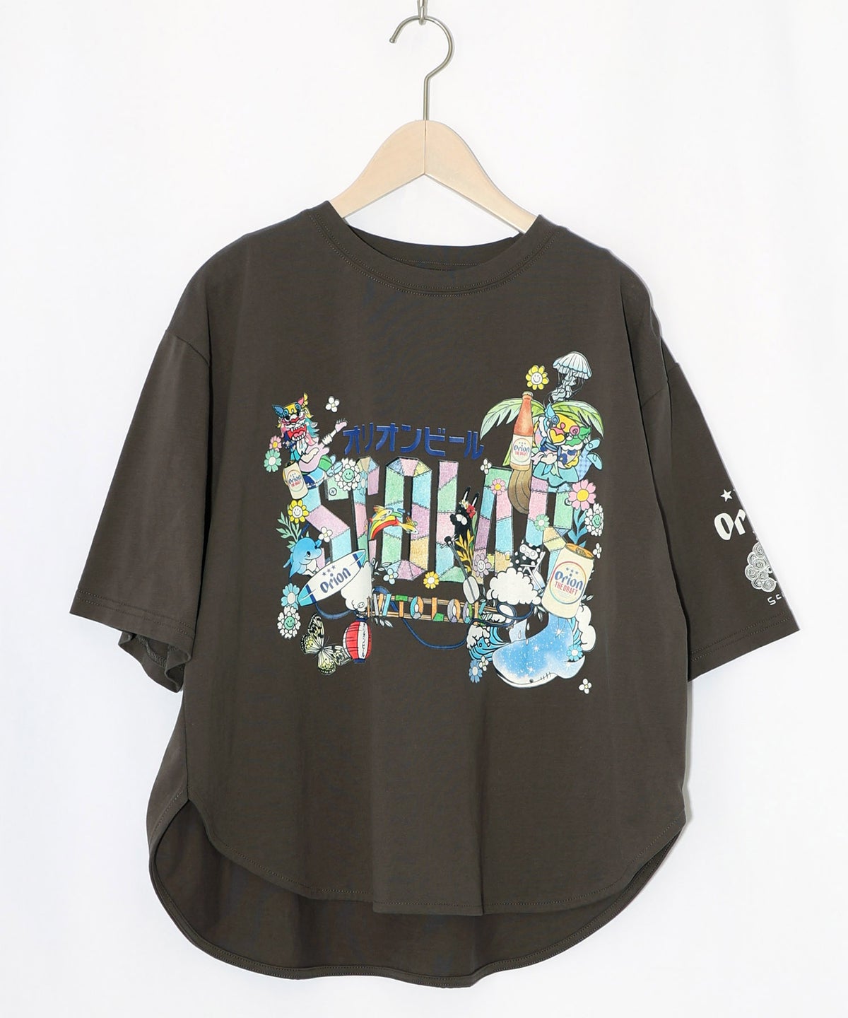 orion×ScoLar トロピカルアイランドTシャツ-14