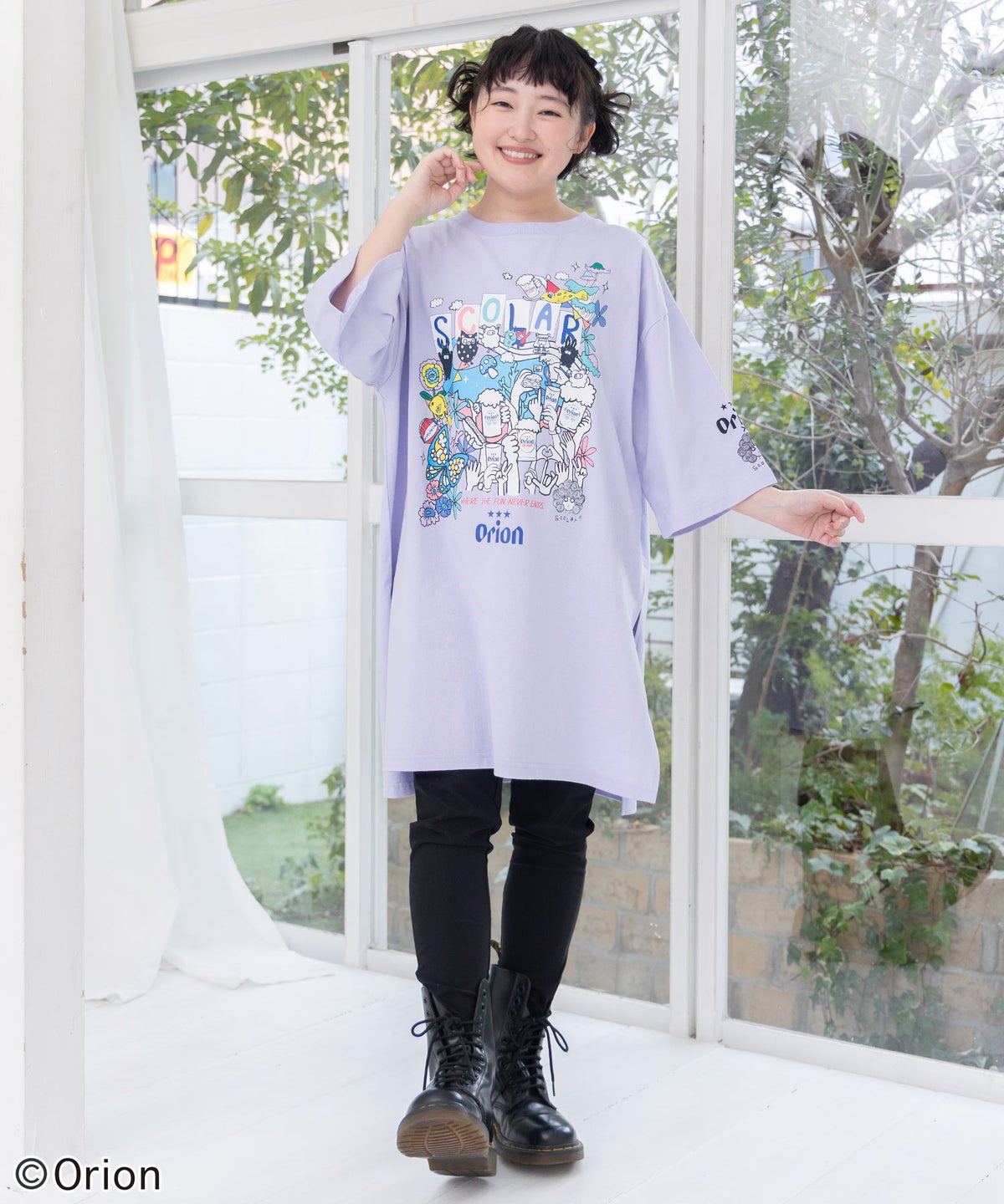 orion×ScoLar ハンズアップチュニック-2