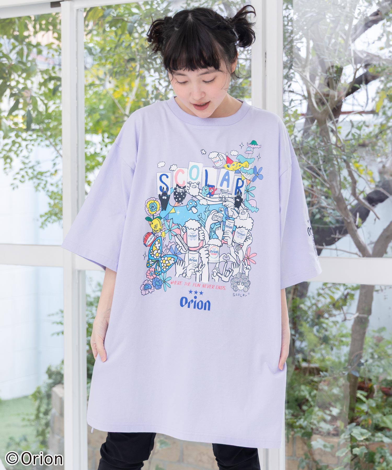161678：orion×ScoLar ハンズアップチュニックの通販-ScoLar