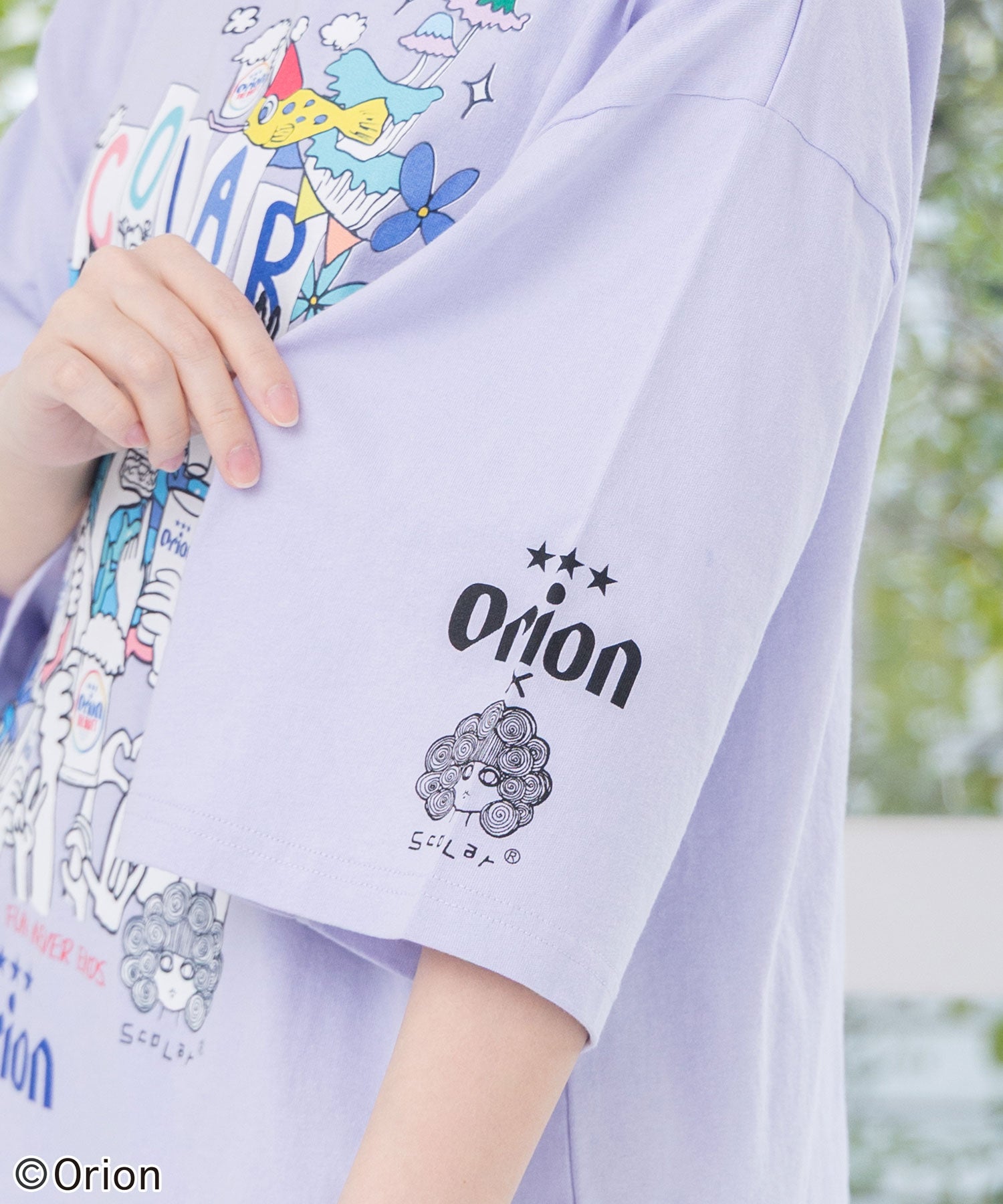 スカラー　161678：orion×ScoLar ハンズアップチュニック 161678：orion×ScoLar ハンズアップチュニックの通販-ScoLar