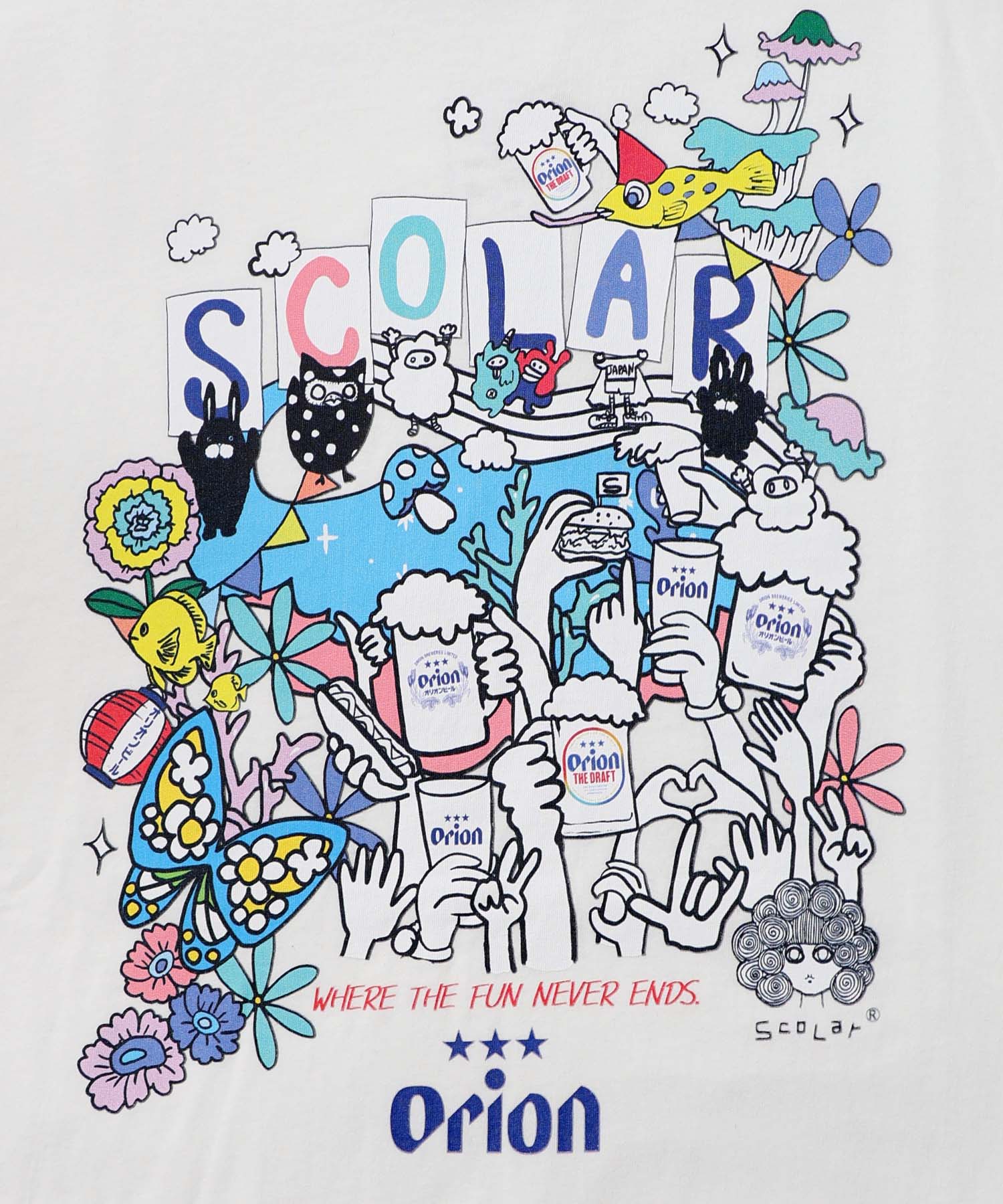 スカラー　161678：orion×ScoLar ハンズアップチュニック 161678：orion×ScoLar ハンズアップチュニックの通販-ScoLar
