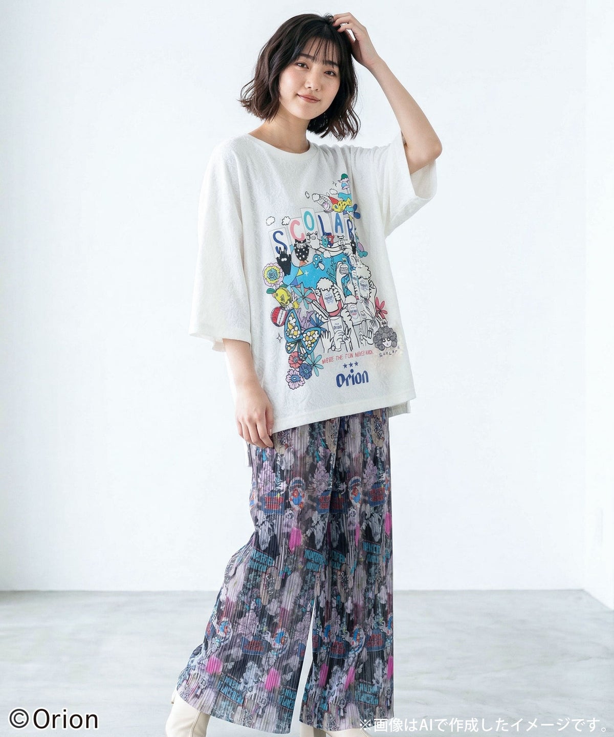 orion×ScoLar ハンズアッププルオーバー-2