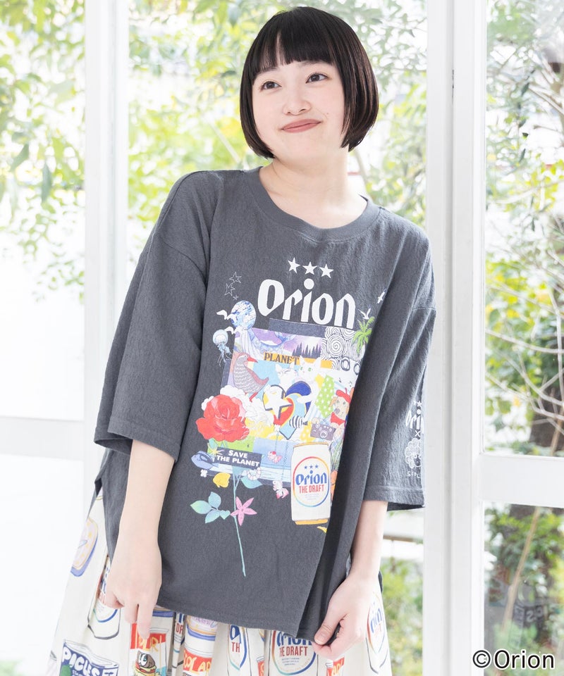 orion×ScoLar save the planet Tシャツ-1