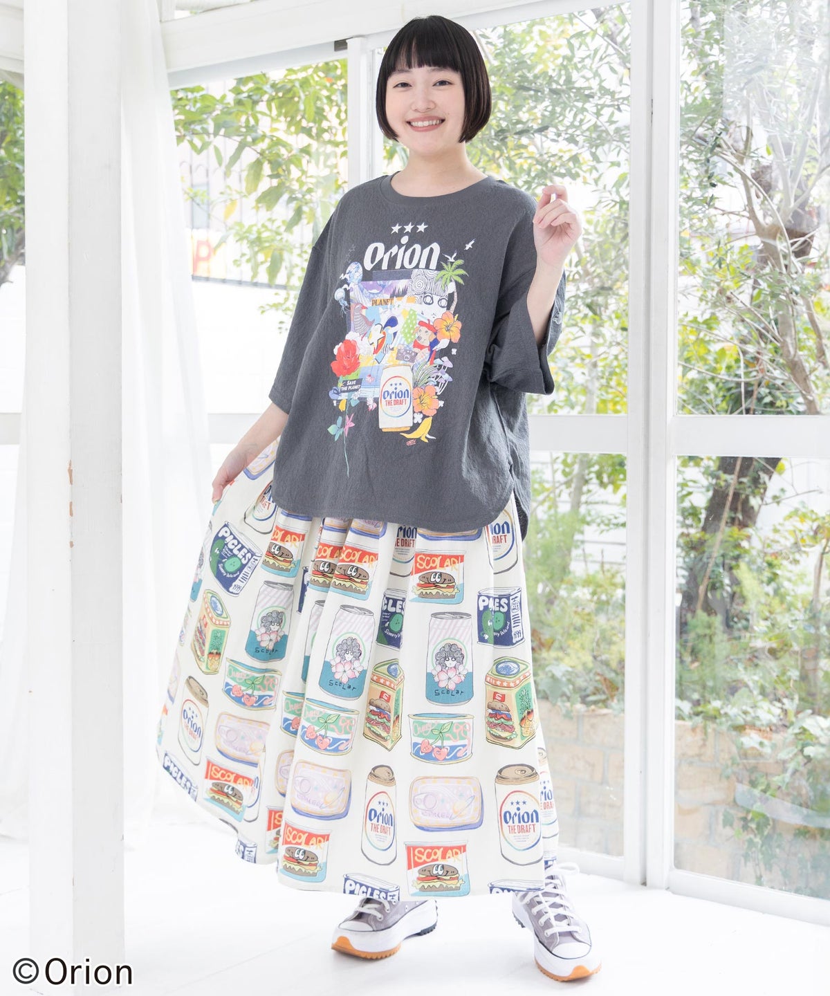 orion×ScoLar save the planet Tシャツ-2