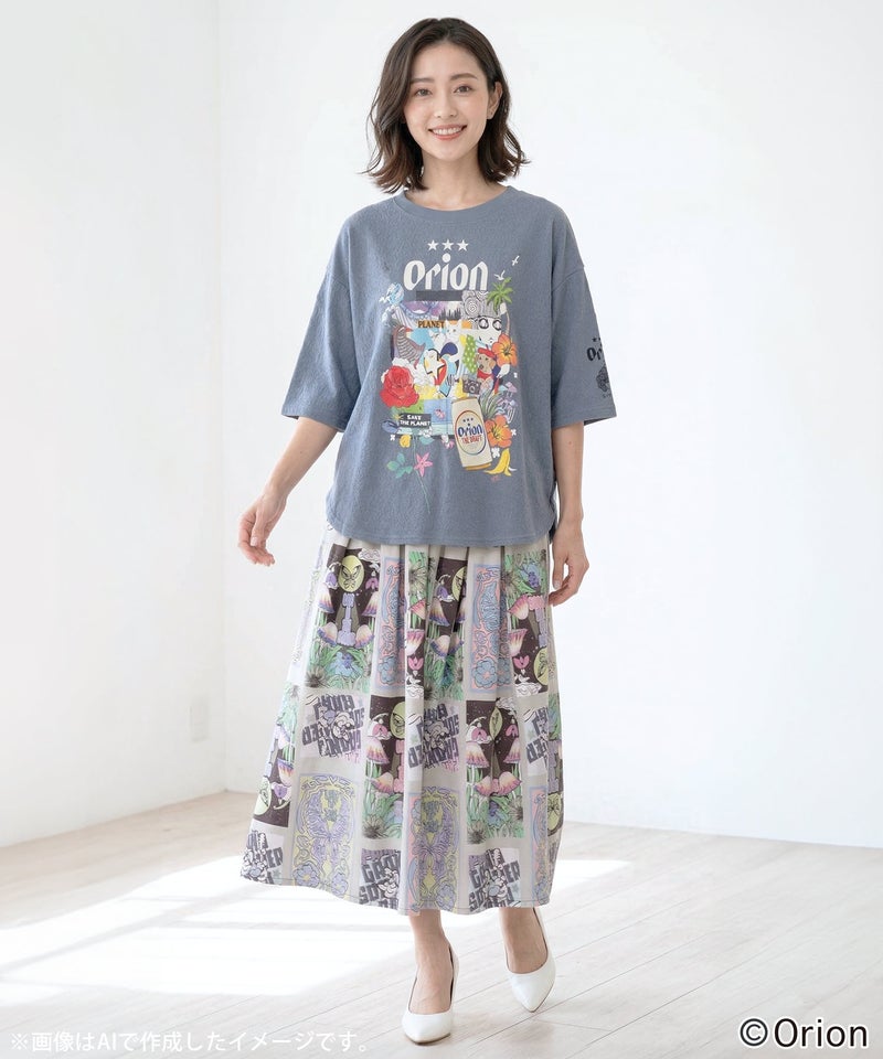 orion×ScoLar save the planet Tシャツ-2