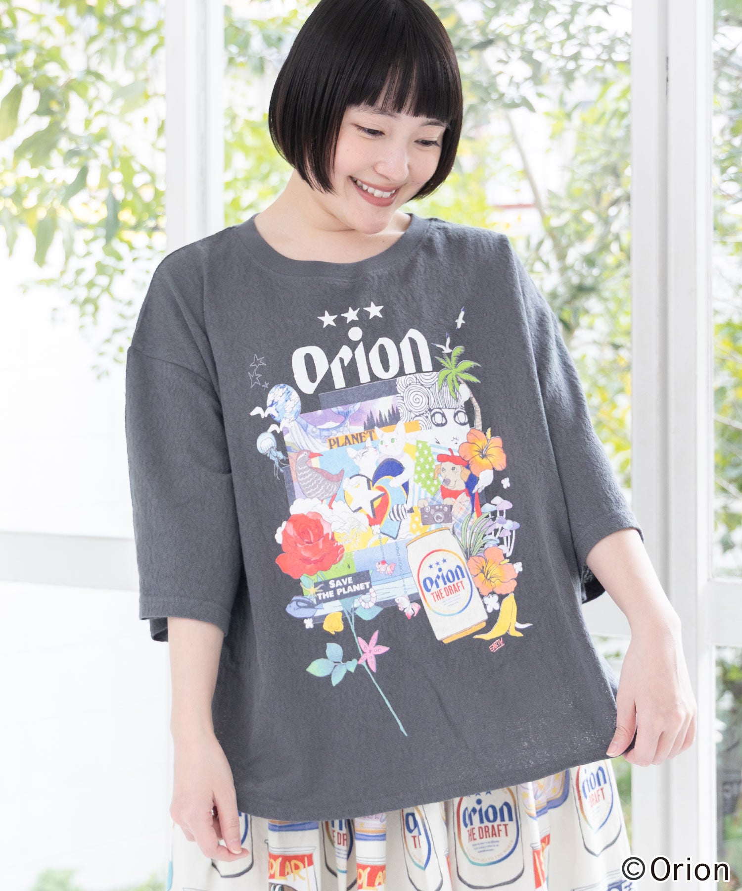 161680：orion×ScoLar save the planet Tシャツの通販-ScoLar