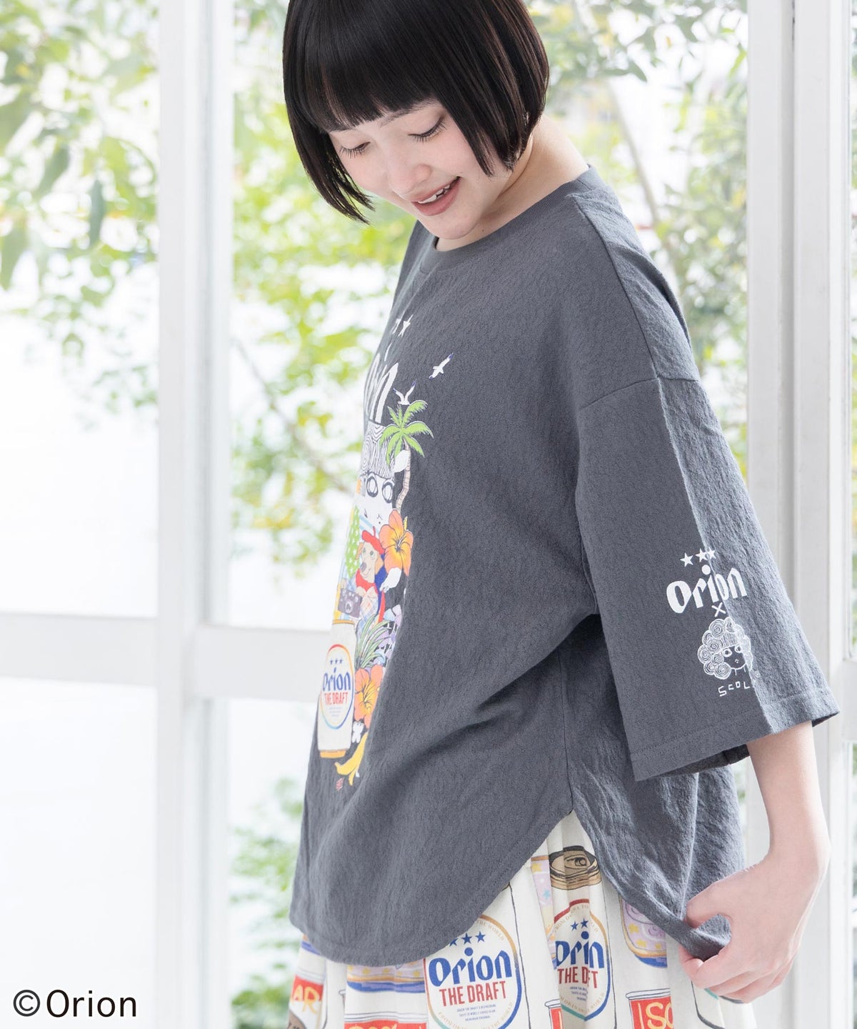 orion×ScoLar save the planet Tシャツ-5