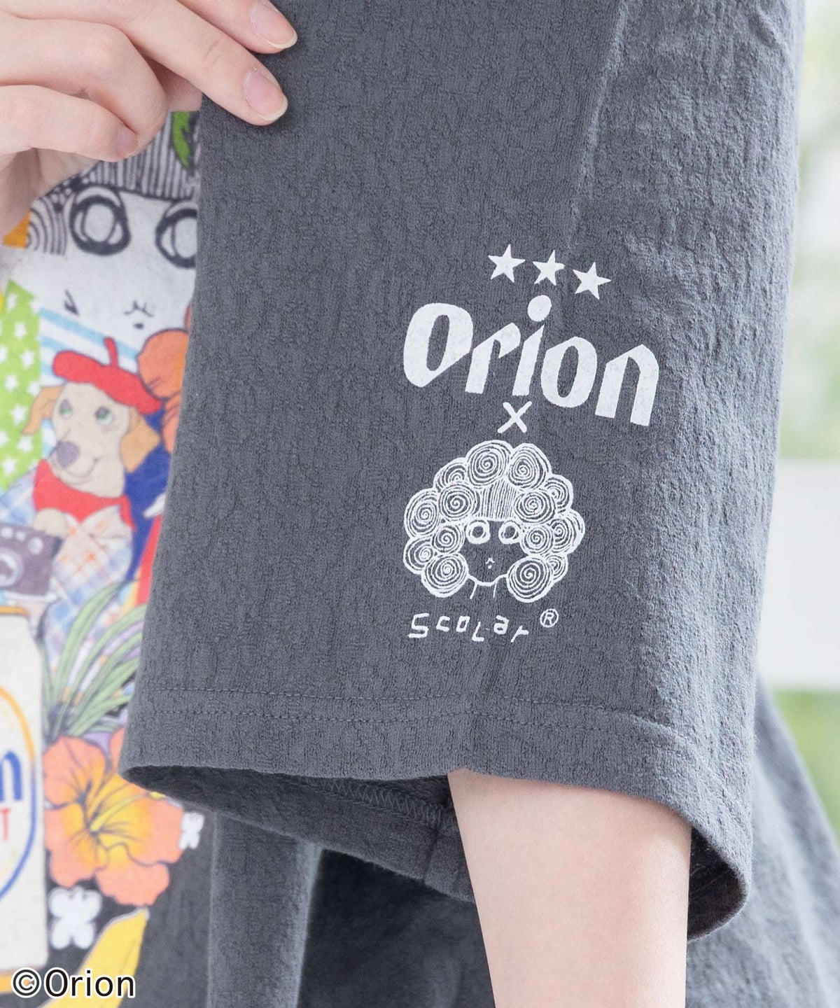orion×ScoLar save the planet Tシャツ-7