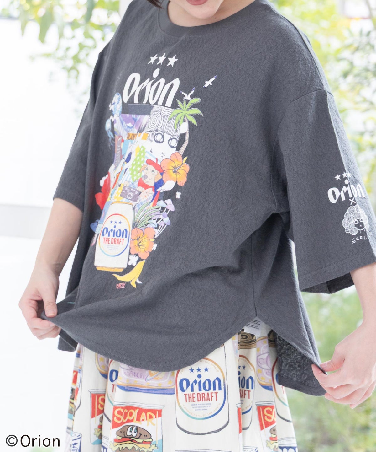 orion×ScoLar save the planet Tシャツ-8