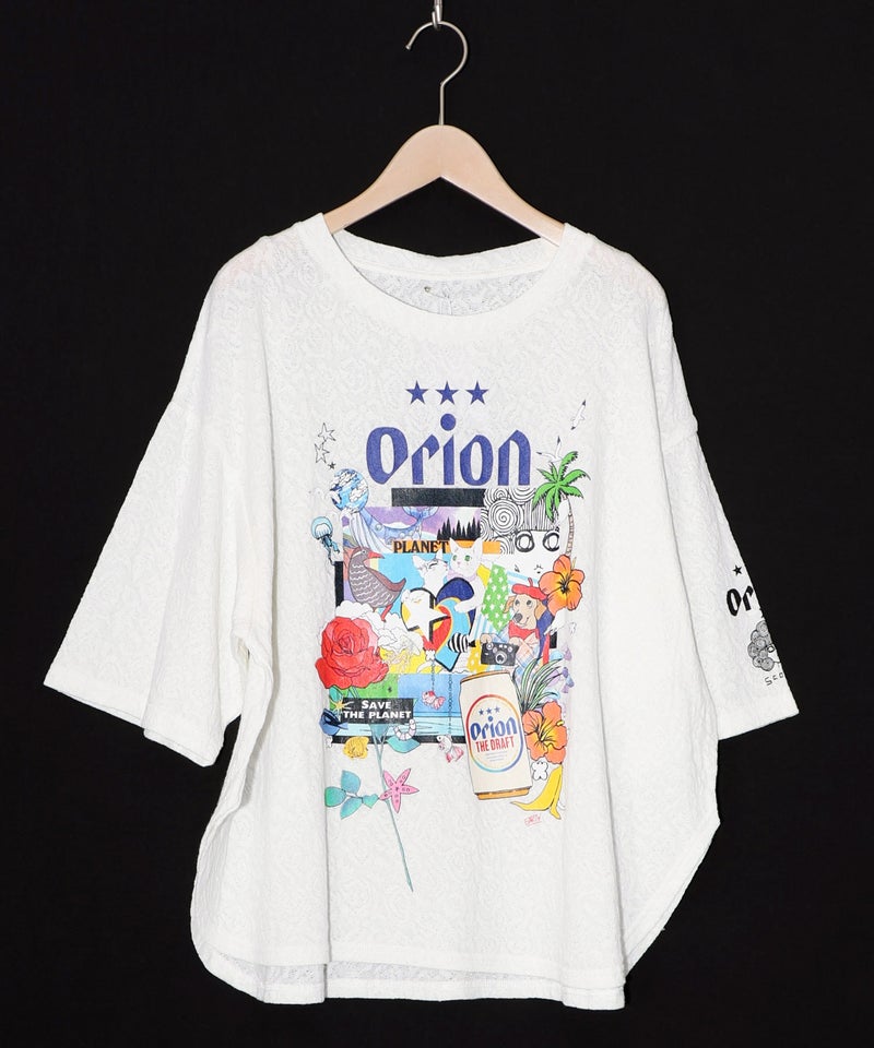 orion×ScoLar save the planet Tシャツ-9
