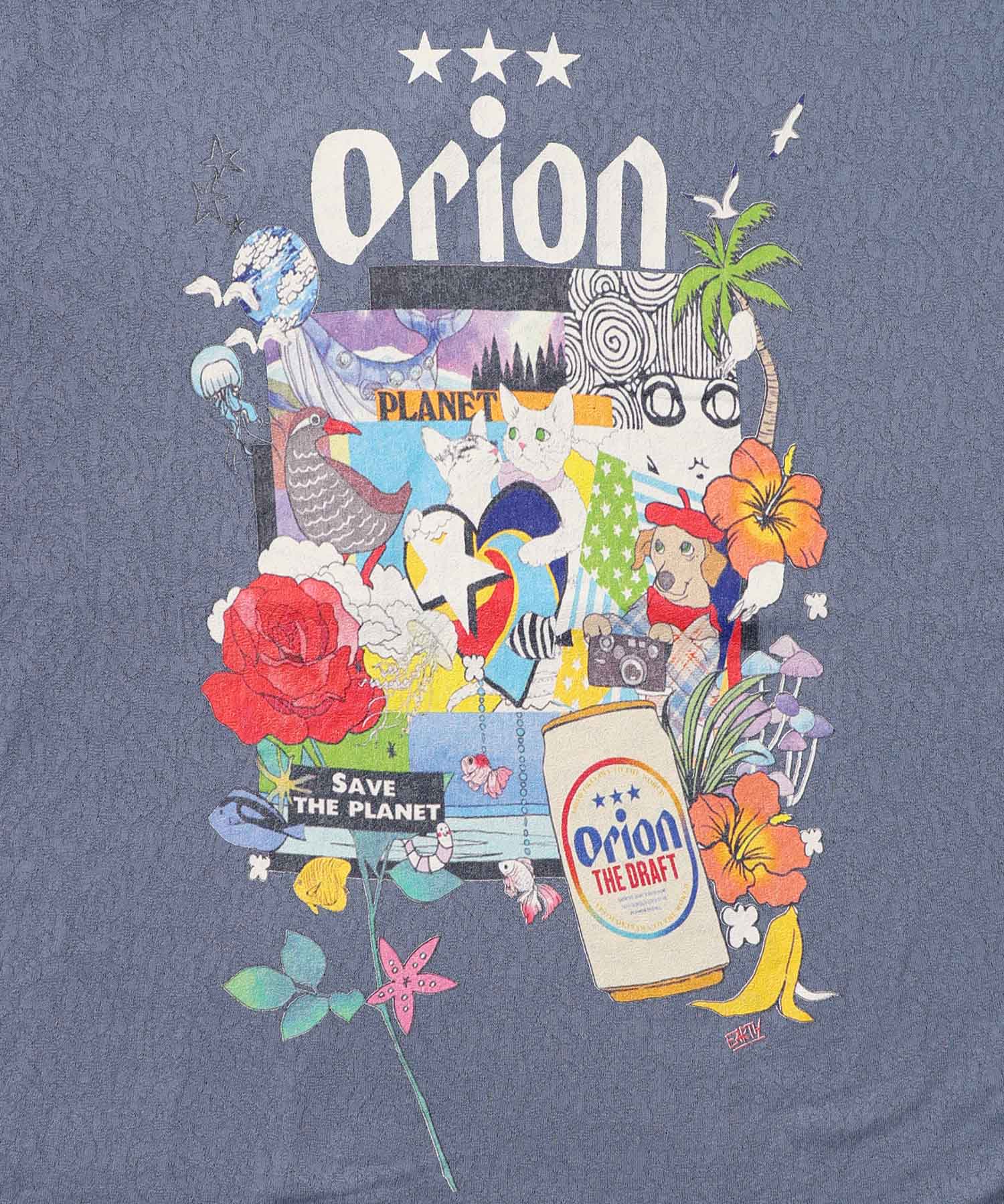 161680：orion×ScoLar save the planet Tシャツの通販-ScoLar