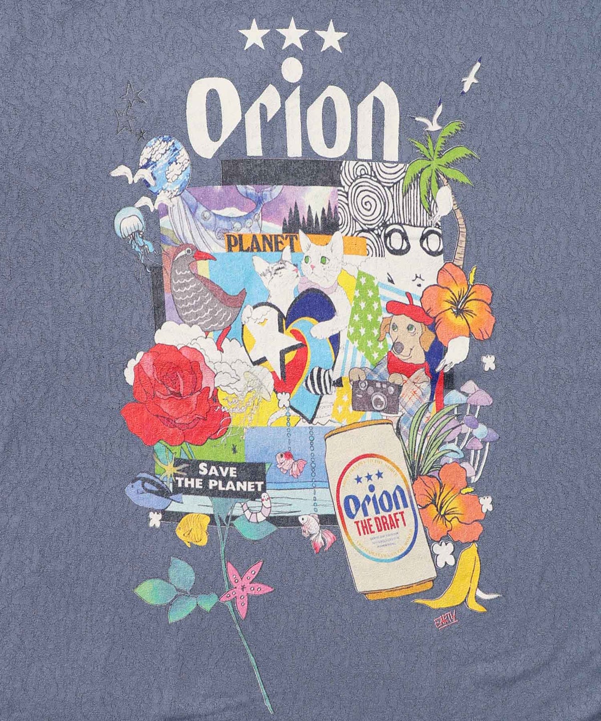 orion×ScoLar save the planet Tシャツ-14