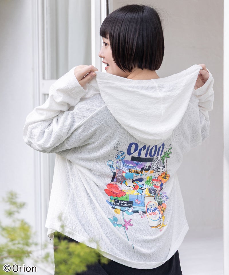 orion×ScoLar ｺﾗｰｼﾞｭ柄パーカー-1