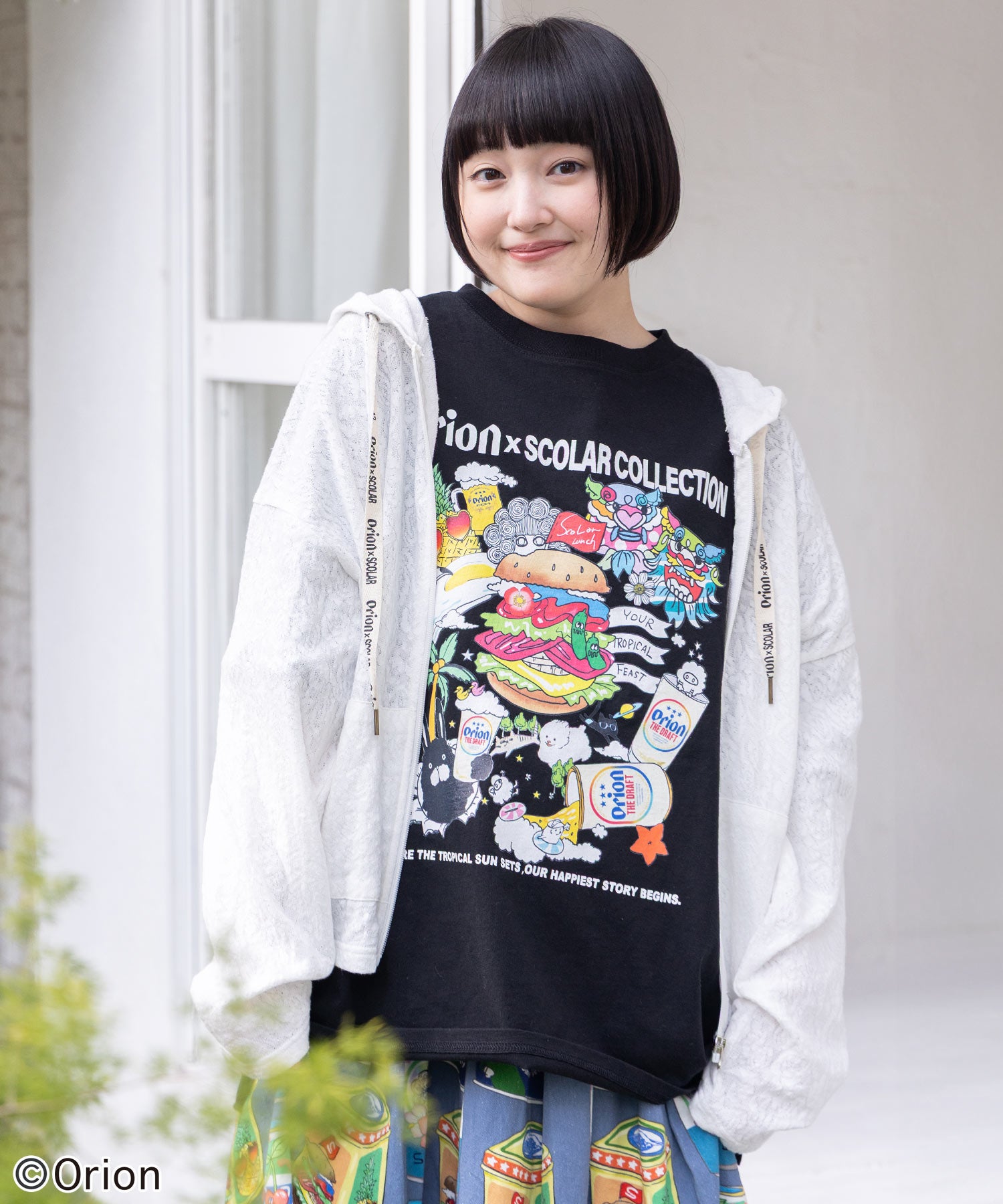3月中旬頃発送予定】161681：orion×ScoLar save the planet ジップ