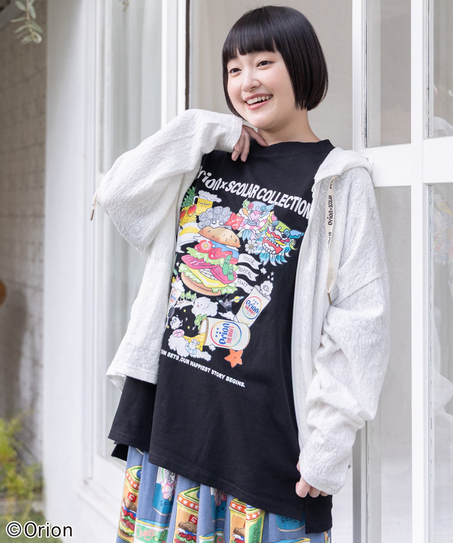 3月中旬頃発送予定】161681：orion×ScoLar save the planet ジップ