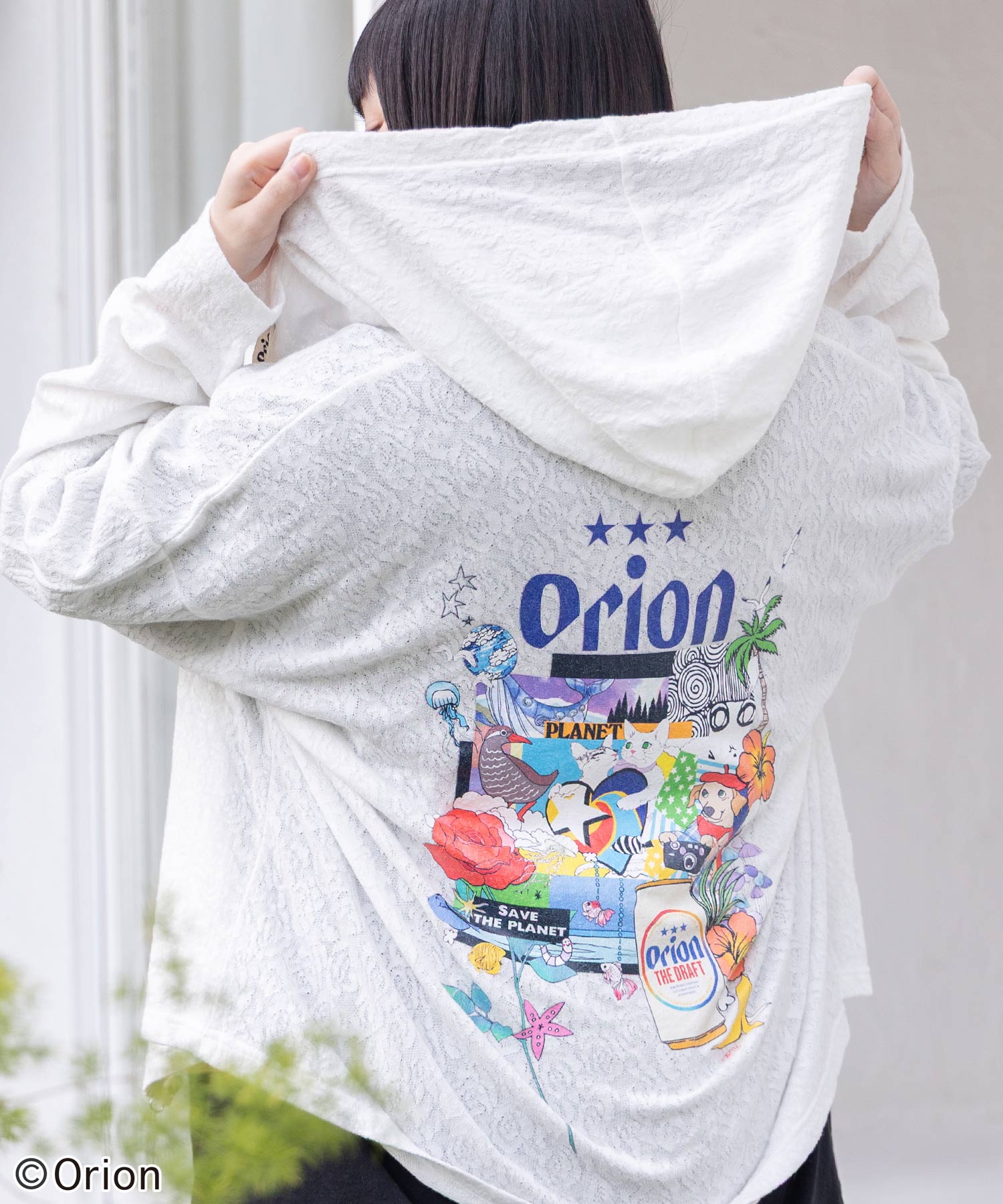 161681：orion×ScoLar save the planet ジップパーカーの通販-ScoLar