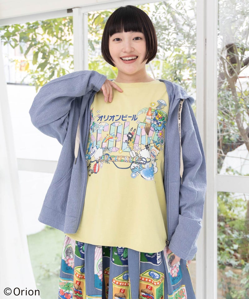 orion×ScoLar ｺﾗｰｼﾞｭ柄パーカー-11