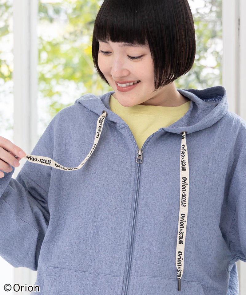 orion×ScoLar ｺﾗｰｼﾞｭ柄パーカー-13