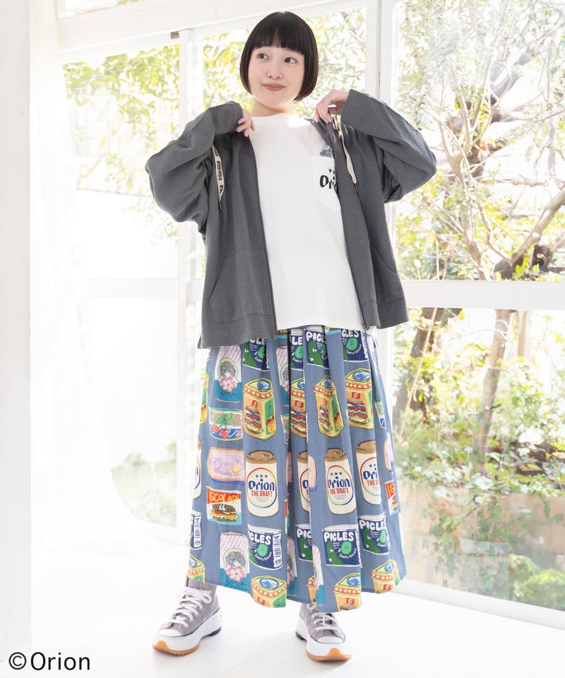 orion×ScoLar ｺﾗｰｼﾞｭ柄パーカー-17