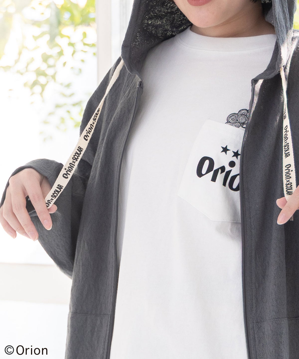 orion×ScoLar ｺﾗｰｼﾞｭ柄パーカー-19