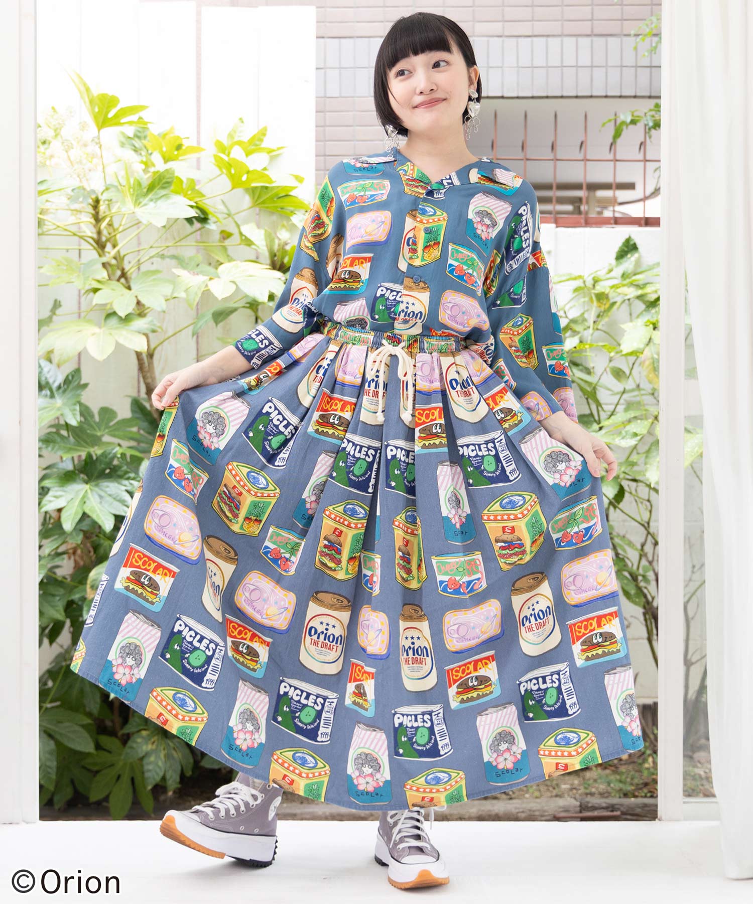 3月中旬頃発送予定】161683：orion×ScoLar トロピカルポップ缶総柄