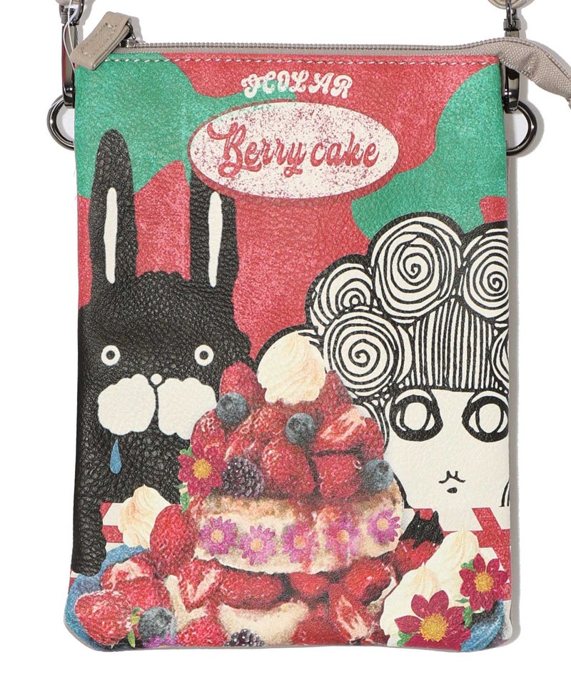 スカラーちゃんラビルパンケーキ柄ミニショルダー-10