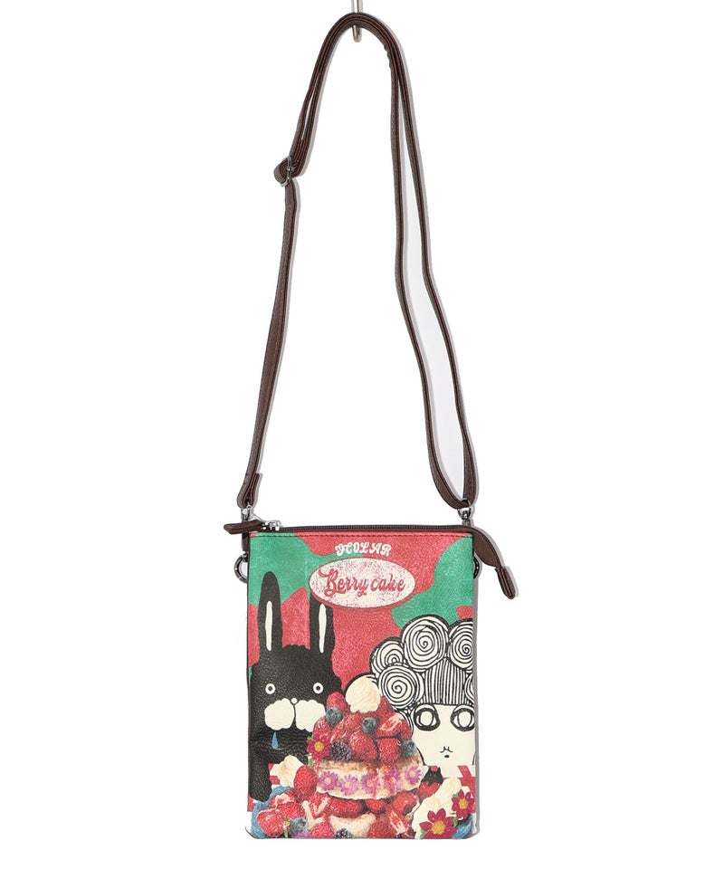 スカラーちゃんラビルパンケーキ柄ミニショルダー-11