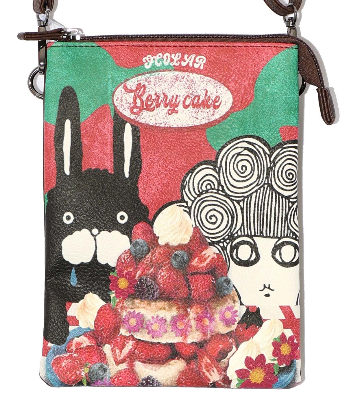 スカラーちゃんラビルパンケーキ柄ミニショルダー-13