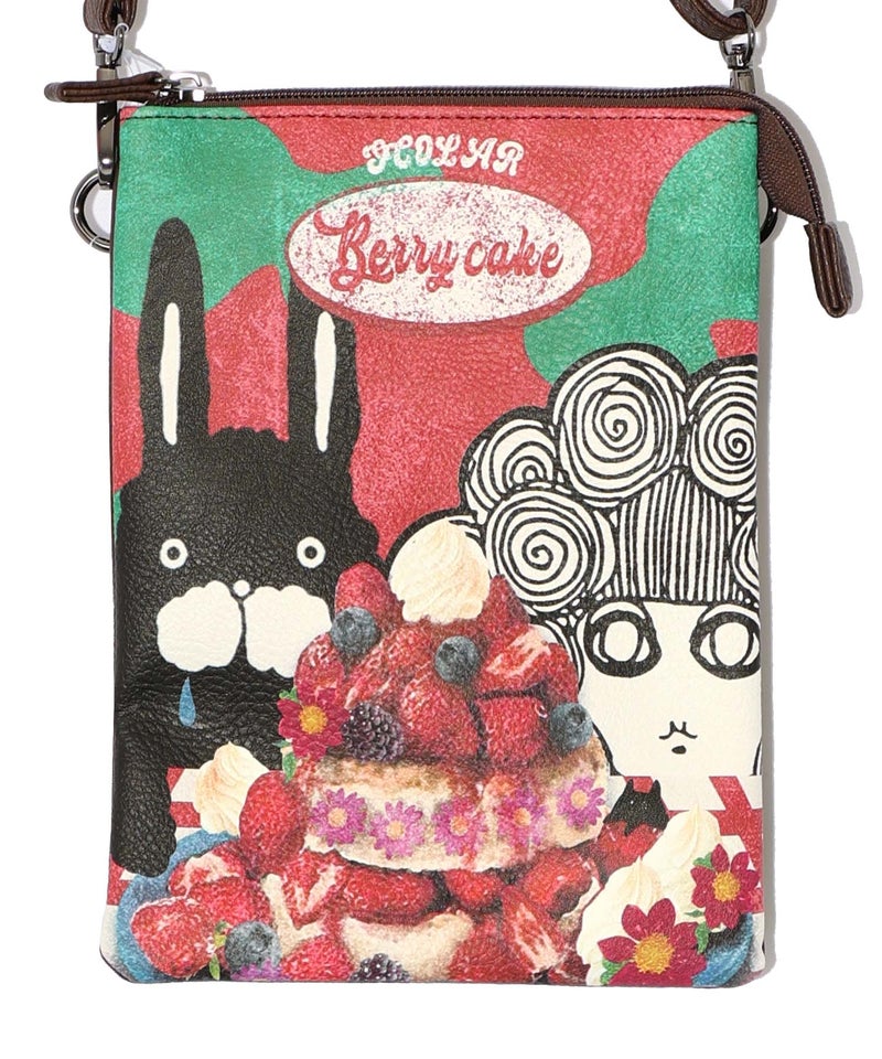 スカラーちゃんラビルパンケーキ柄ミニショルダー-13