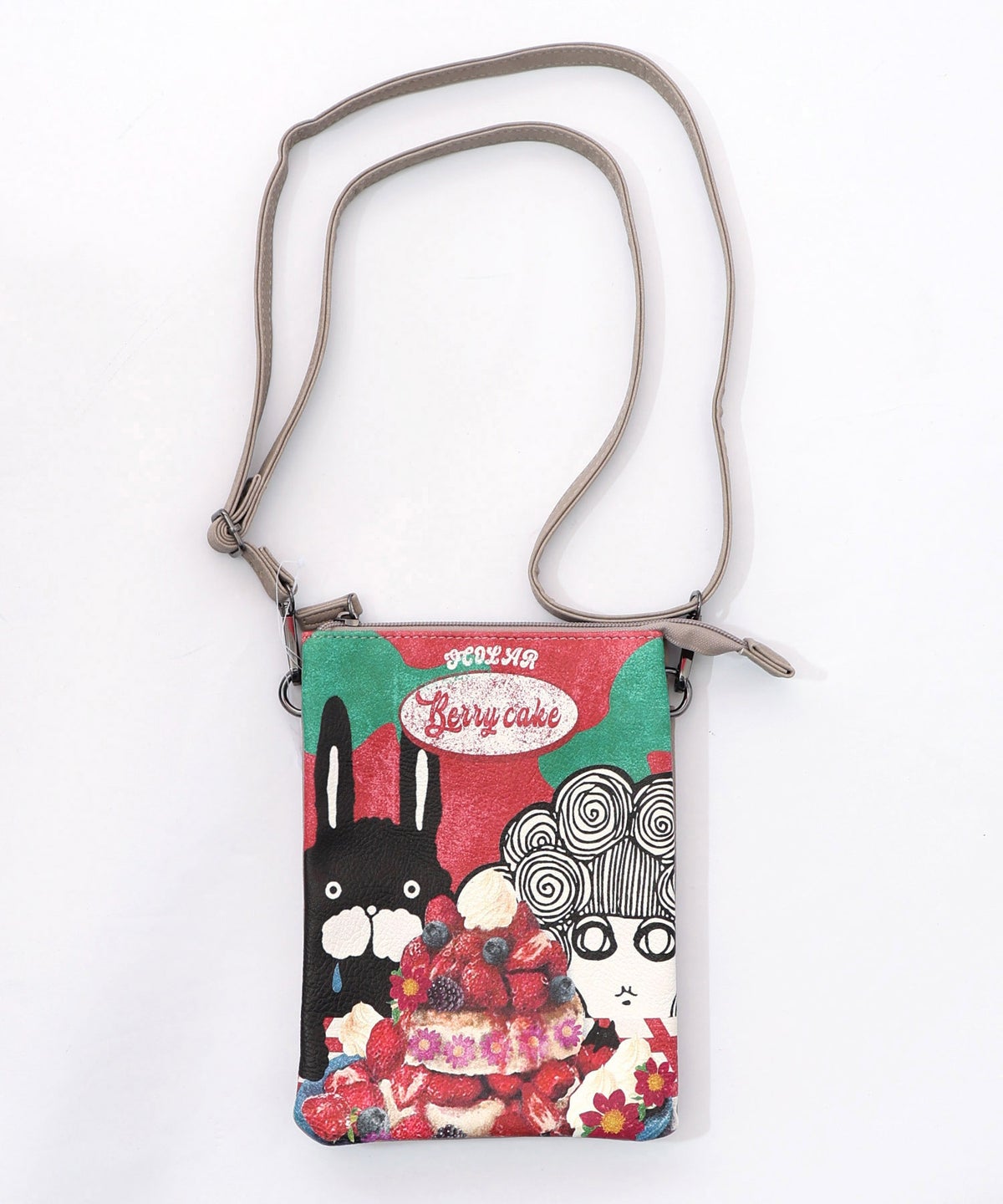 スカラーちゃんラビルパンケーキ柄ミニショルダー-14