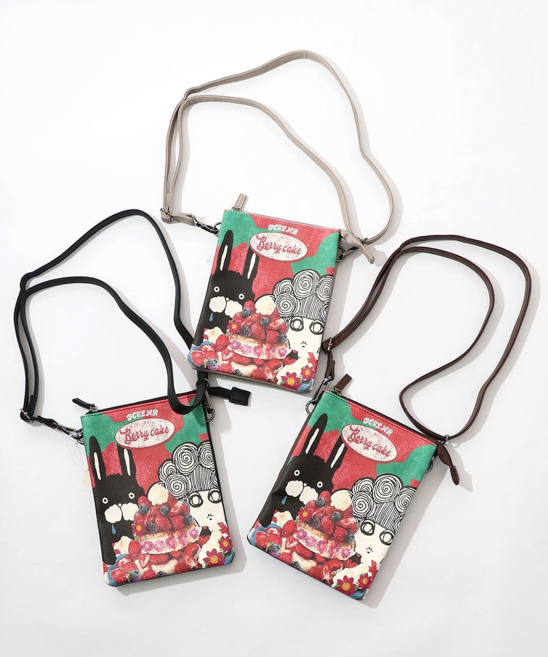 スカラーちゃんラビルパンケーキ柄ミニショルダー-19