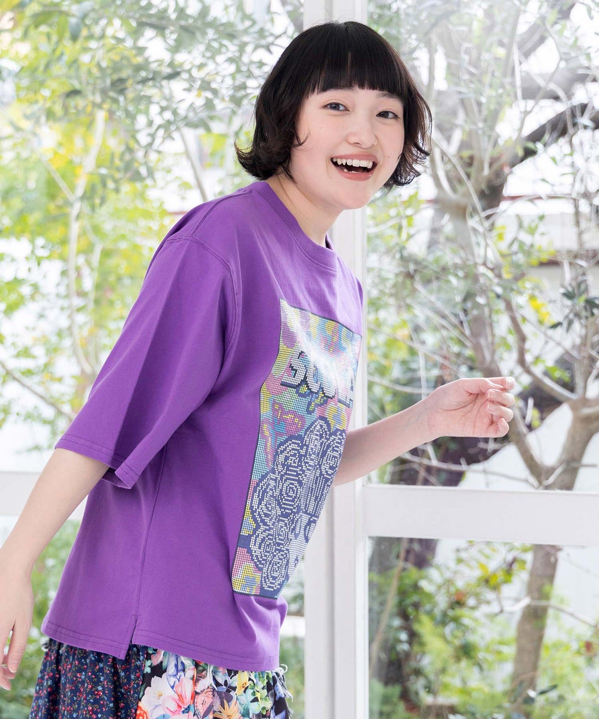 ピクセルアートスカラーちゃんTシャツ-6